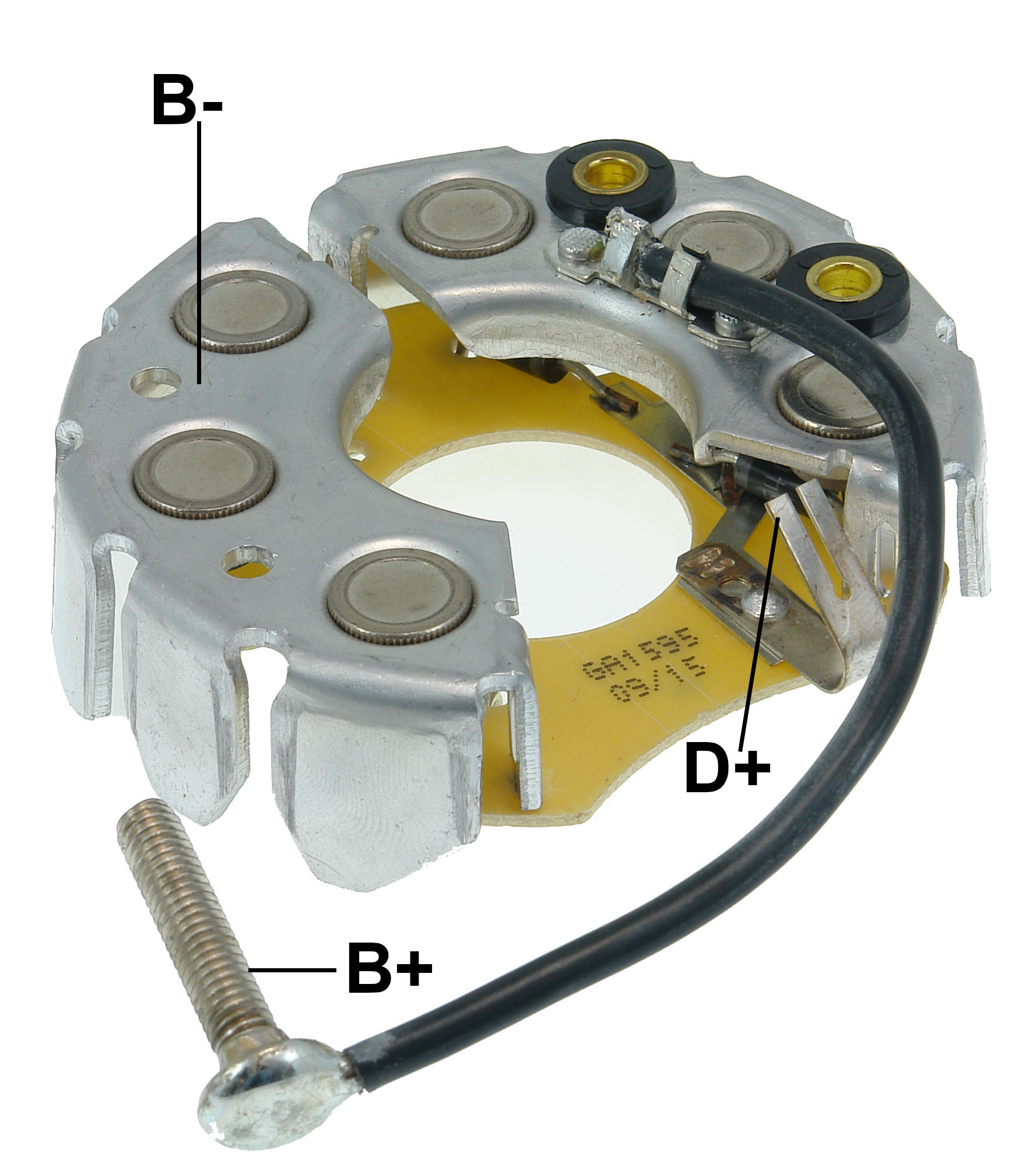 PLACA RETIFICADORA 55A VOLKSWAGEN BRASILIA, KOMBI - GA1595
