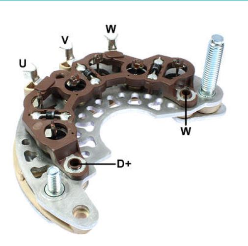 PLACA RETIFICADORA 120A MOTORES CUMMINS - GA1707 GAUSS