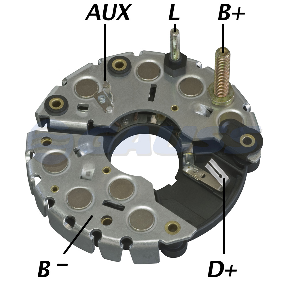PLACA RETIFICADORA ALTERNADOR VERSAILLES SANTANA BOSCH 115A  - GA1710  