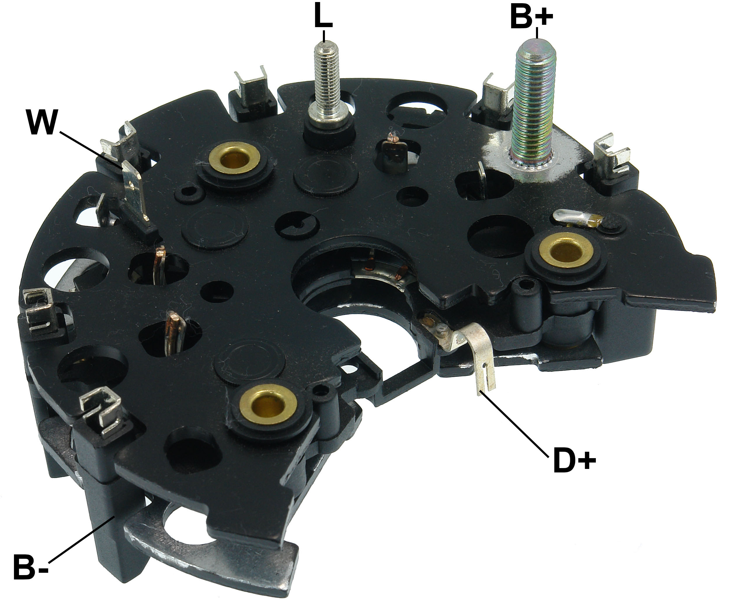 PLACA RETIFICADORA ALTERNADOR MB BOSCH 120A - GA1739  