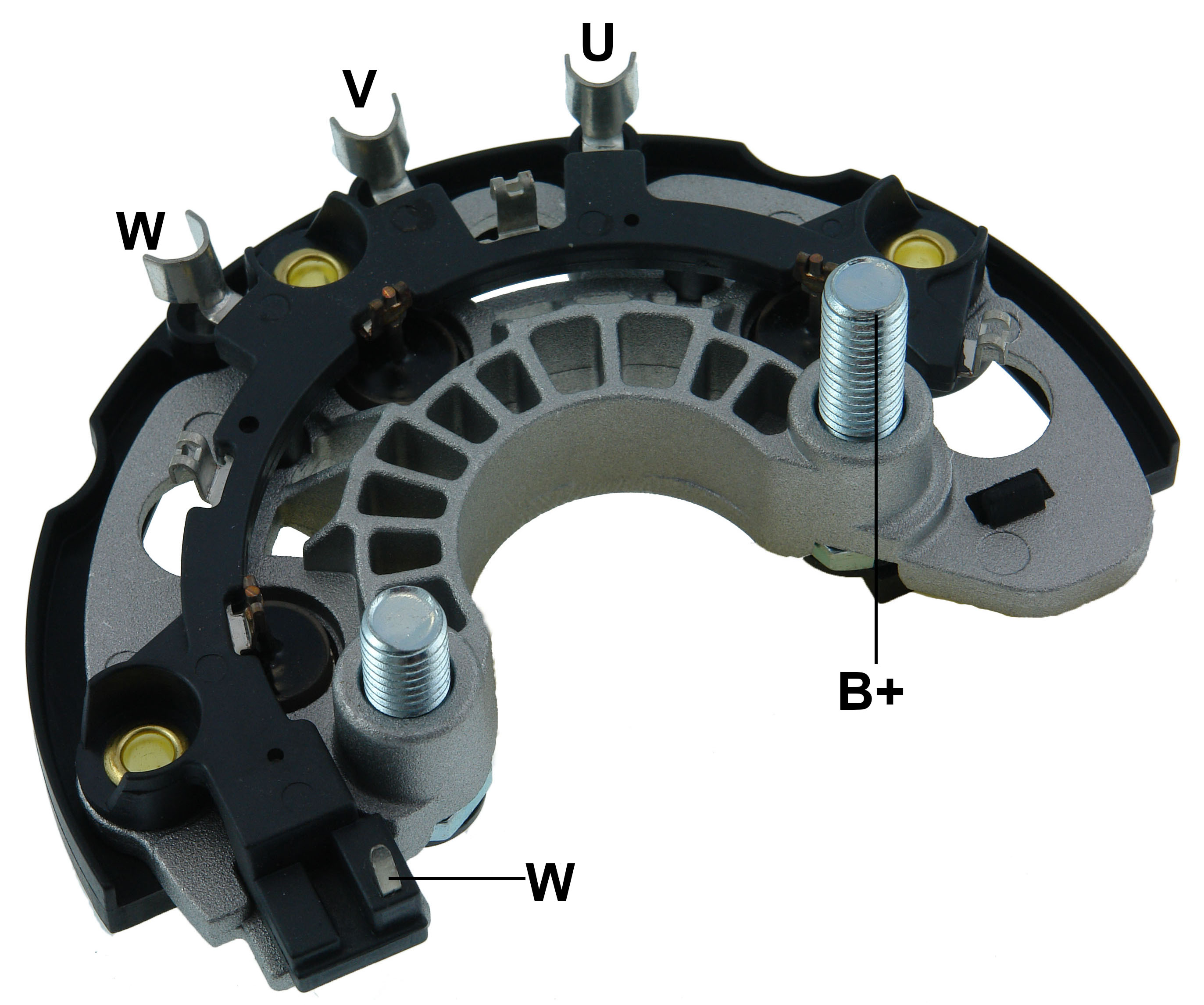 PLACA RETIFICADORA ALTERNADOR GM ONIX COBALT DELCO 3X50A - GA1756  