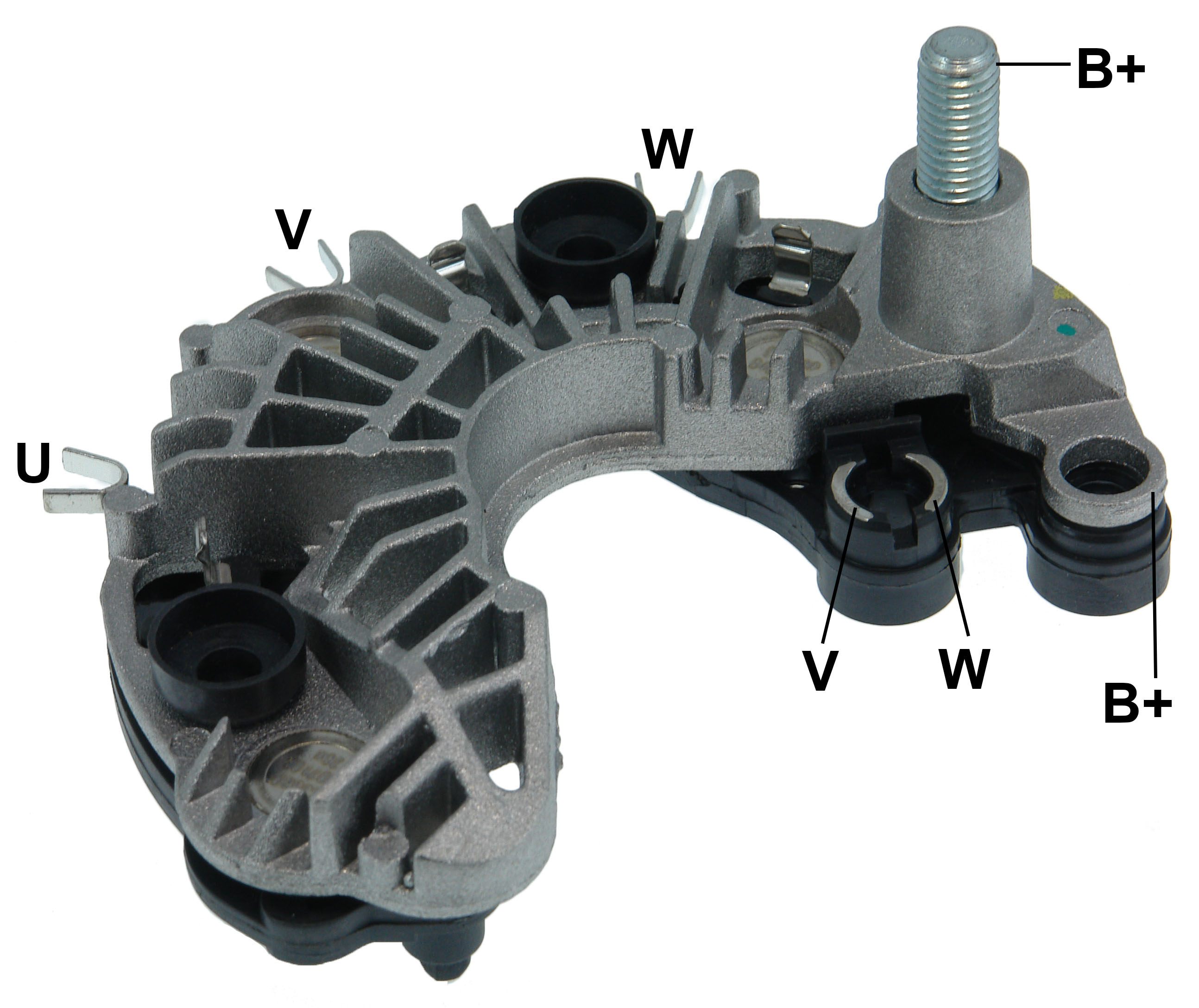 PLACA RETIFICADORA ALTERNADOR HYUNDAI SPORTAGE VALEO 105A - GA1826  