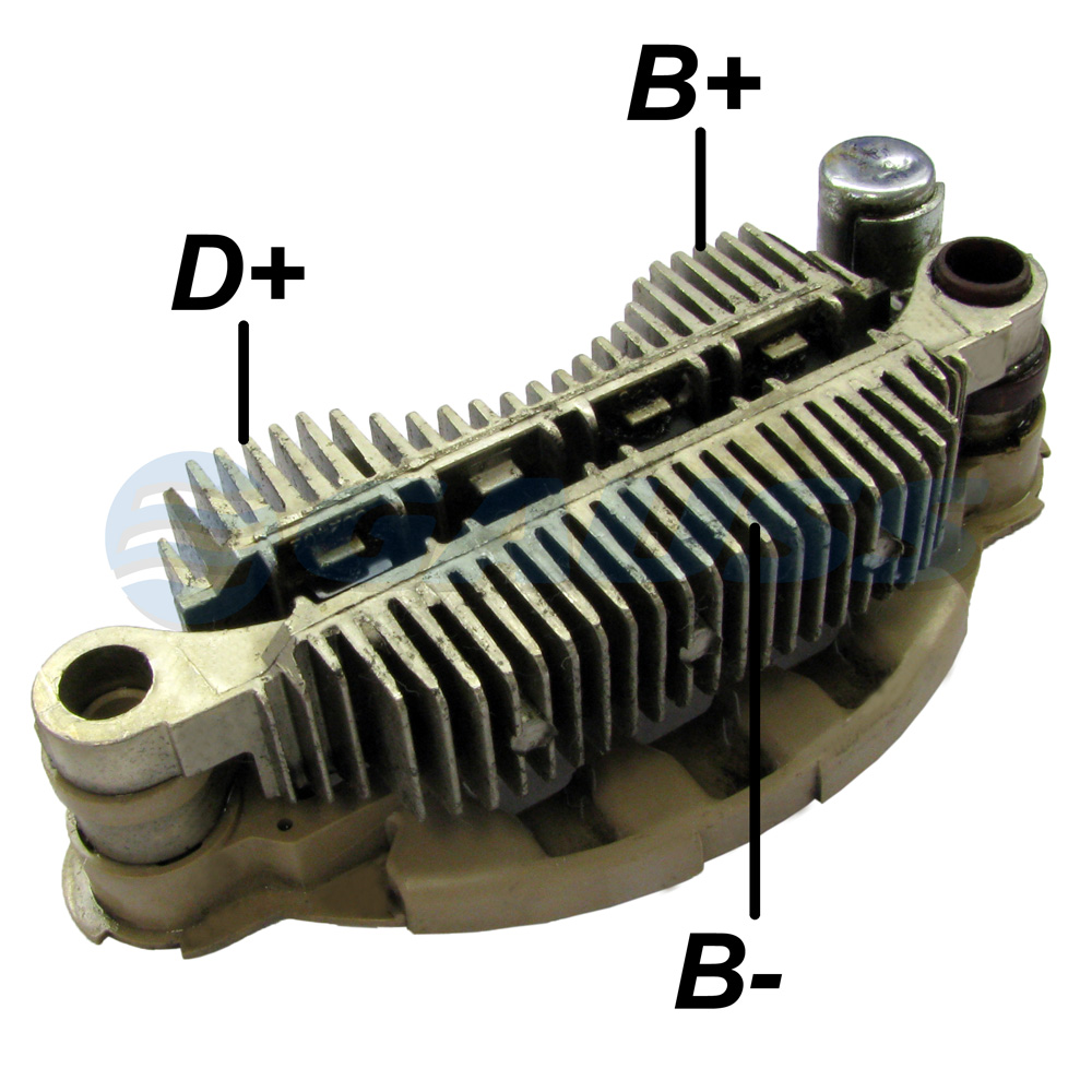 PLACA RETIFICADORA ALTERNADOR MITSUBISHI L200 HYUNDAI HR 85A - GA1879  