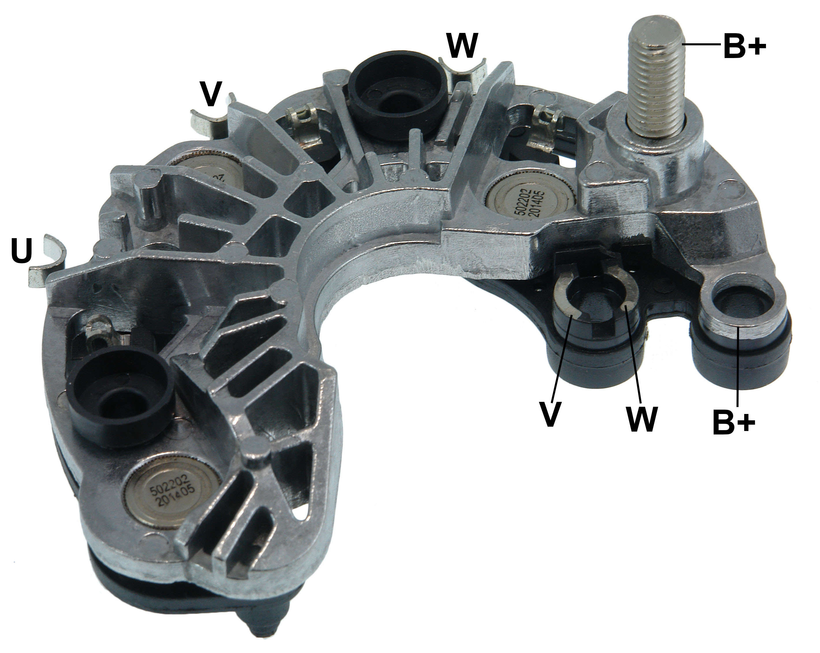 PLACA RETIFICADORA ALTERNADOR GRAD SCENIC MAGANE VALEO 120A - GA1885  