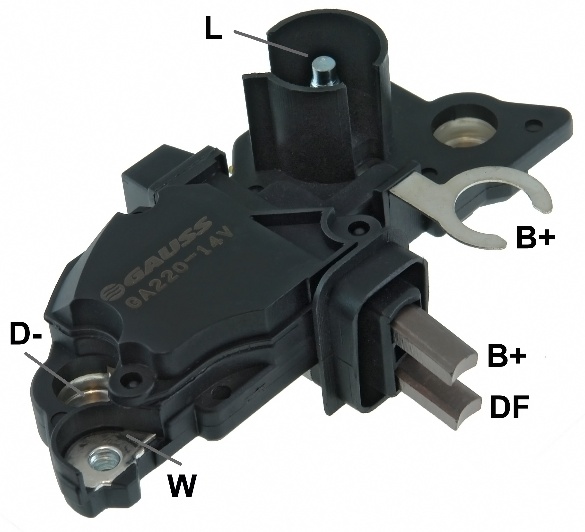 REGULADOR VOLTAGEM 14V FIAT PALIO, SIENA, UNO - GA220 GAUSS