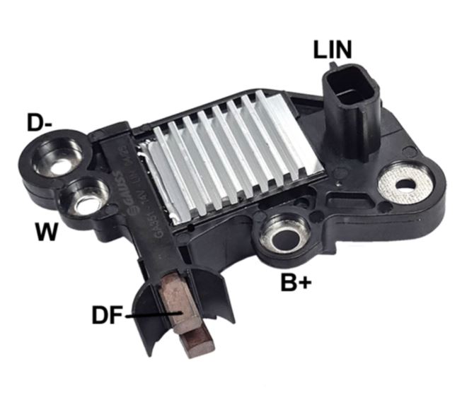 REGULADOR VOLTAGEM 14V NISSAN KICKS - GA351 GAUSS