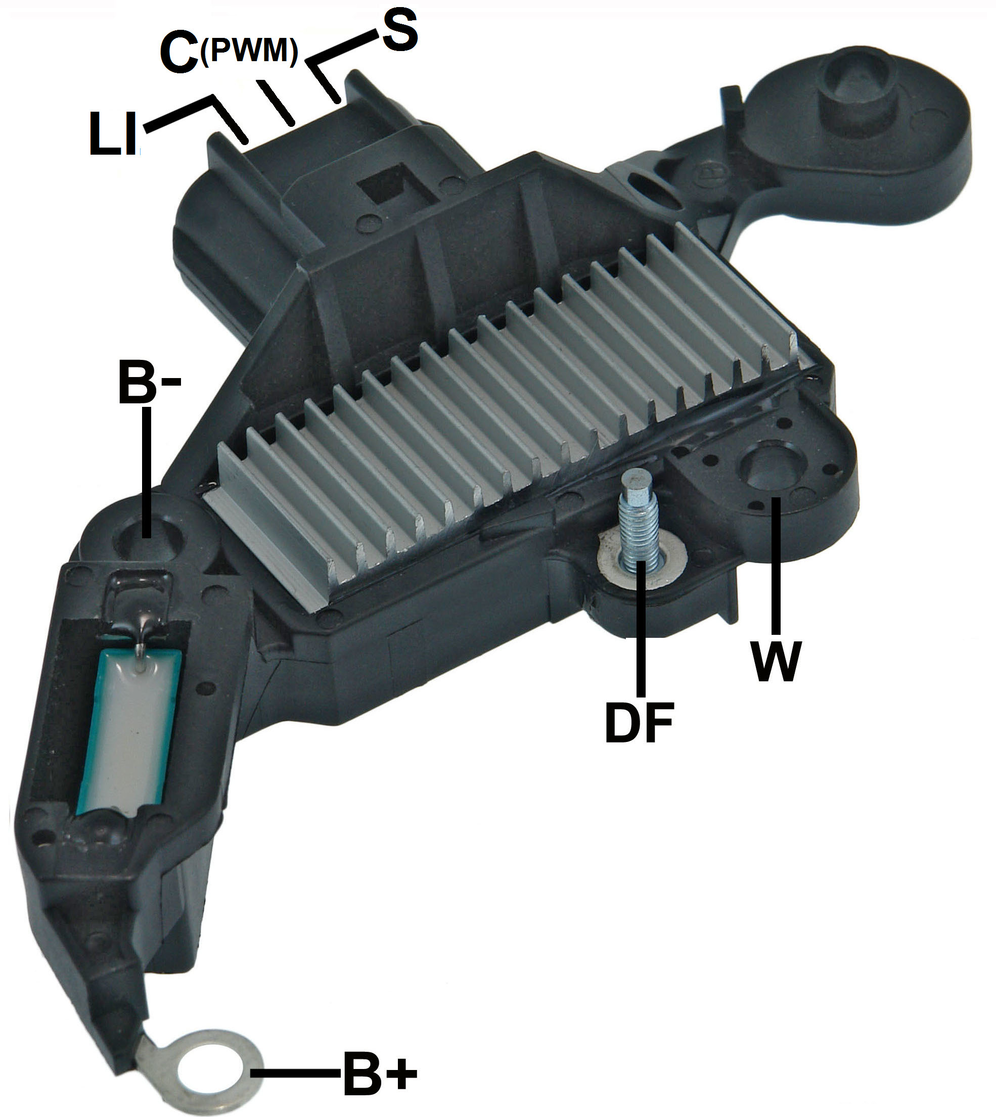 REGULADOR VOLTAGEM 14V FORD ECOSPORT, FOCUS - GA360 GAUSS