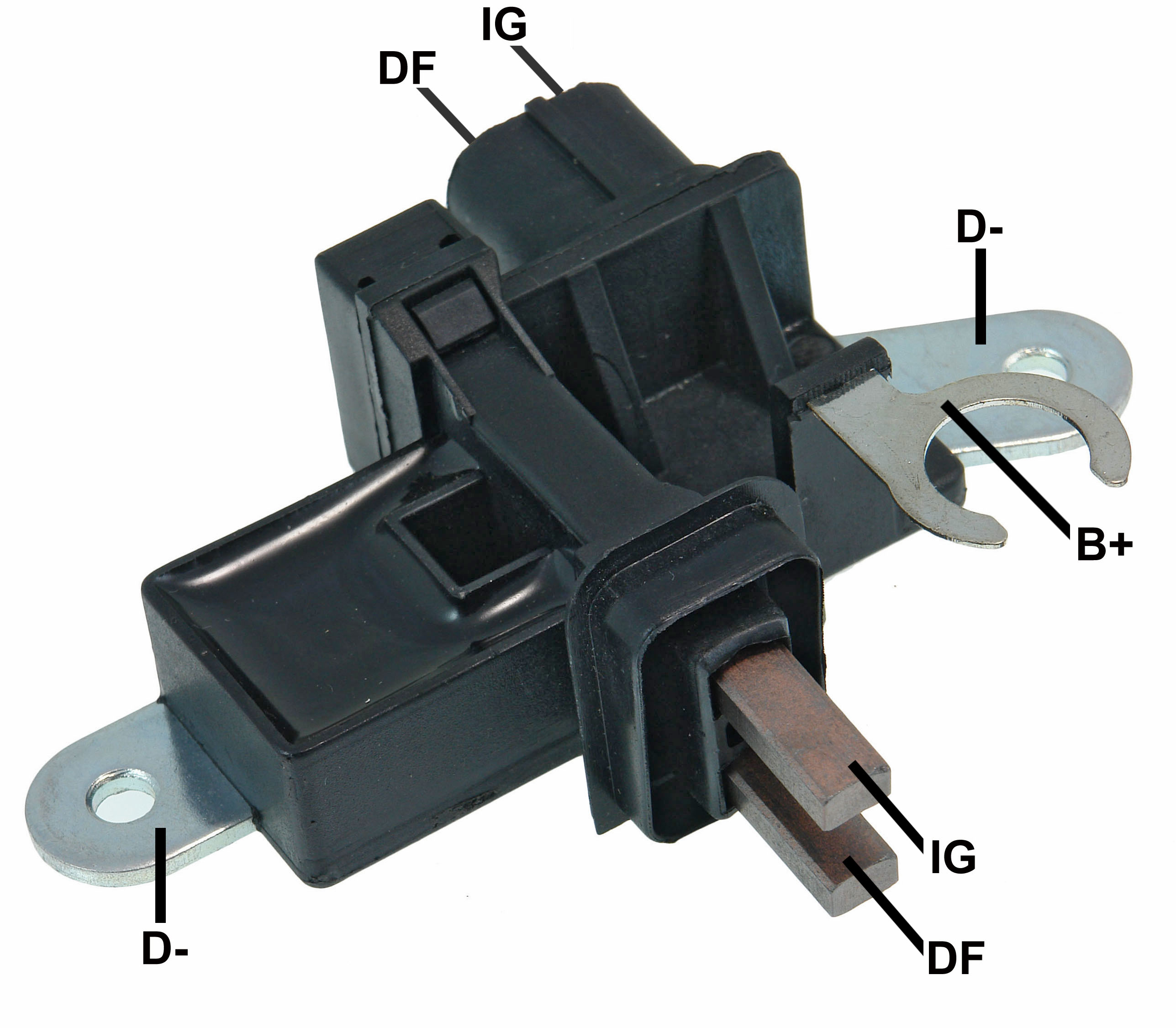 REGULADOR ALTERNADOR BOSCH DODGE RAM PICKUPS 5.9L(359) L6 (DIESEL) 2006-08, DODGE DURANGO 5.7L 14V (GAUSS) - GA367