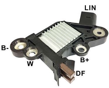 REGULADOR ALTERNADOR BOSCH FORD TOYOTA HILUX 2.8 2015 EM DIANTE - GA382