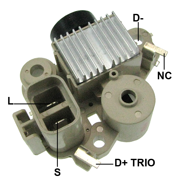 REGULADOR DE VOLTAGEM ALTERNADOR MANDO BOBCAT: 5600, A220, A300 (GAUSS) - GA419