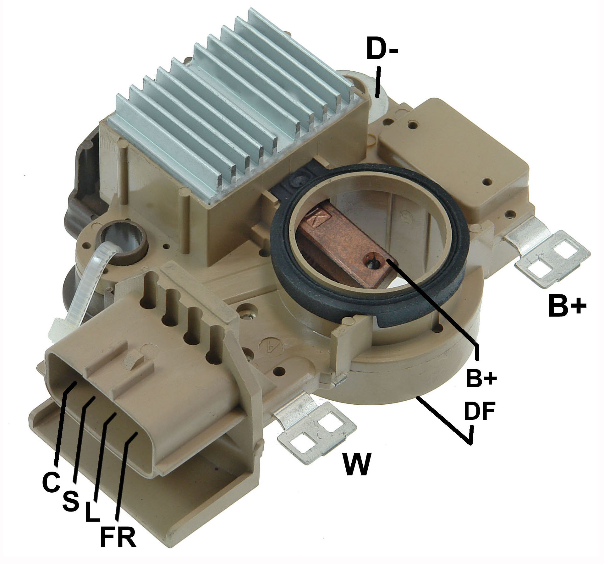 REGULADOR ALTERNADOR MITSUBISH 05.. L200 14,5V - GA780  