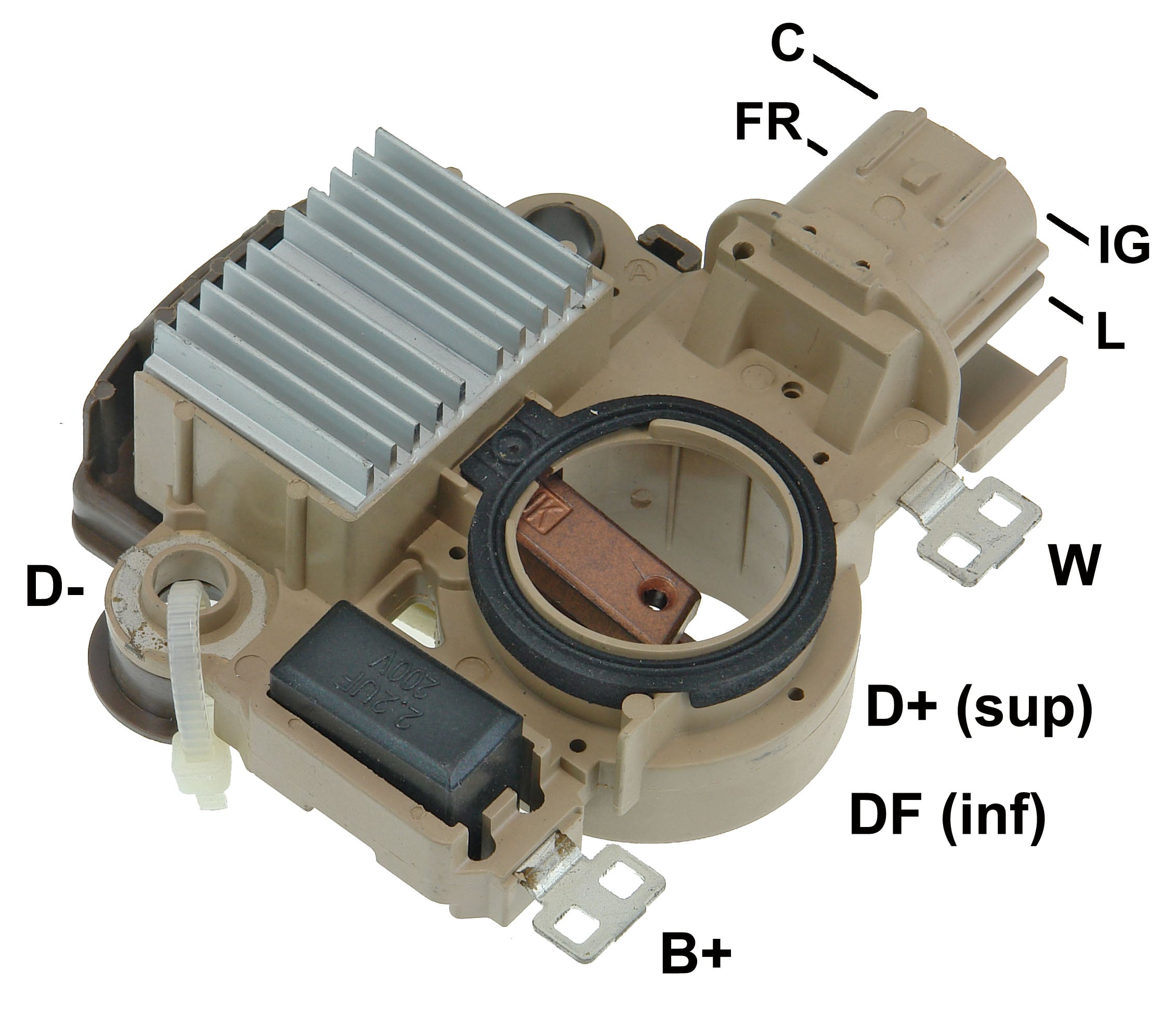 REGULADOR VOLTAGEM 14V HONDA CRV - GA788 GAUSS
