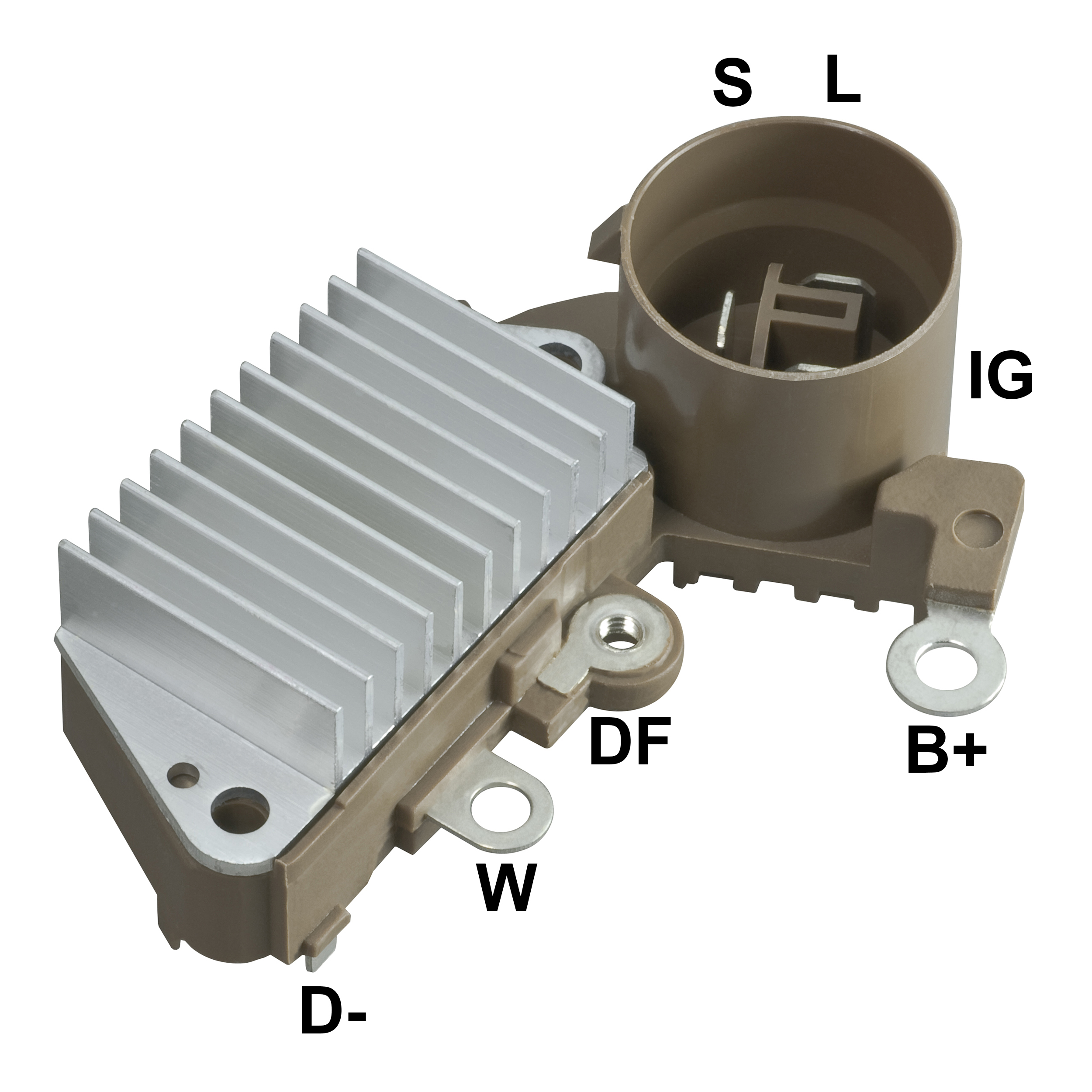 REGULADOR ALTERNADOR TOYOTA DAIHATSU DENSO 14V - GA821   
