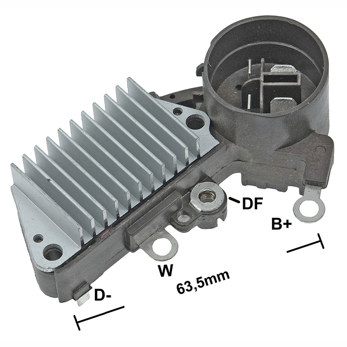 REGULADOR ALTERNADOR HONDA CIVIC DENSO 14V - GA824   