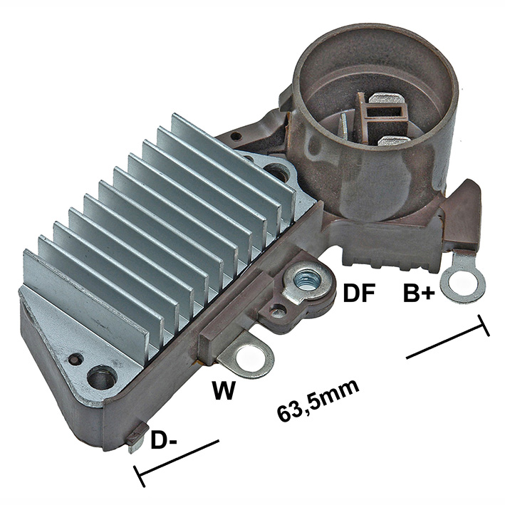 REGULADOR ALTERNADOR HONDA CIVIC TOYOTA COROLLA - GA832   