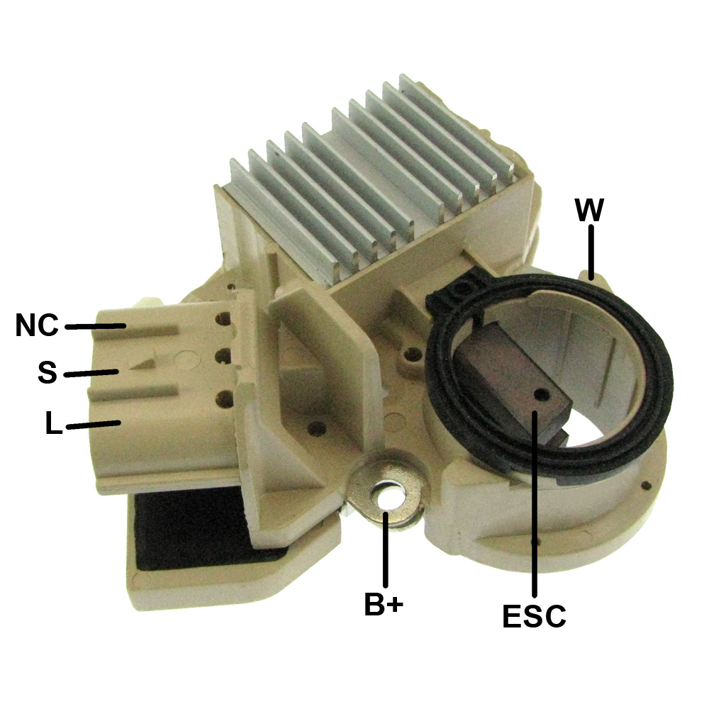 REGULADOR DE VOLTAGEM ALTERNADOR MITSUBISHI NISSAN TIIDA  SENTRA VERSA  -GAUSS - GA877