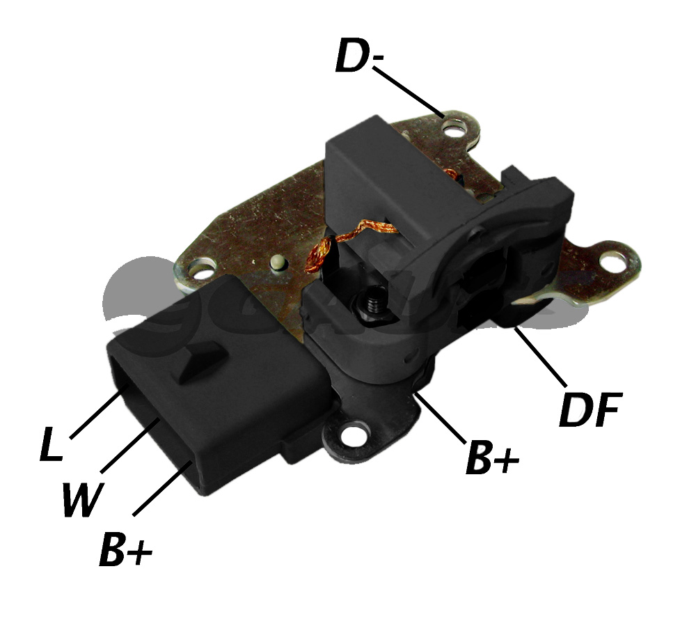 REGULADOR ALTERNADOR FORD F350  MOTORCRAFT 14V - GA890  