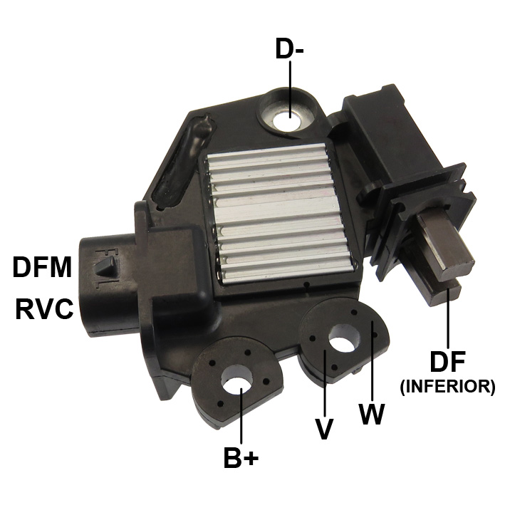 REGULADOR ALTERNADOR CORSA CLASSIC 14..VALEO 14V - GA998  