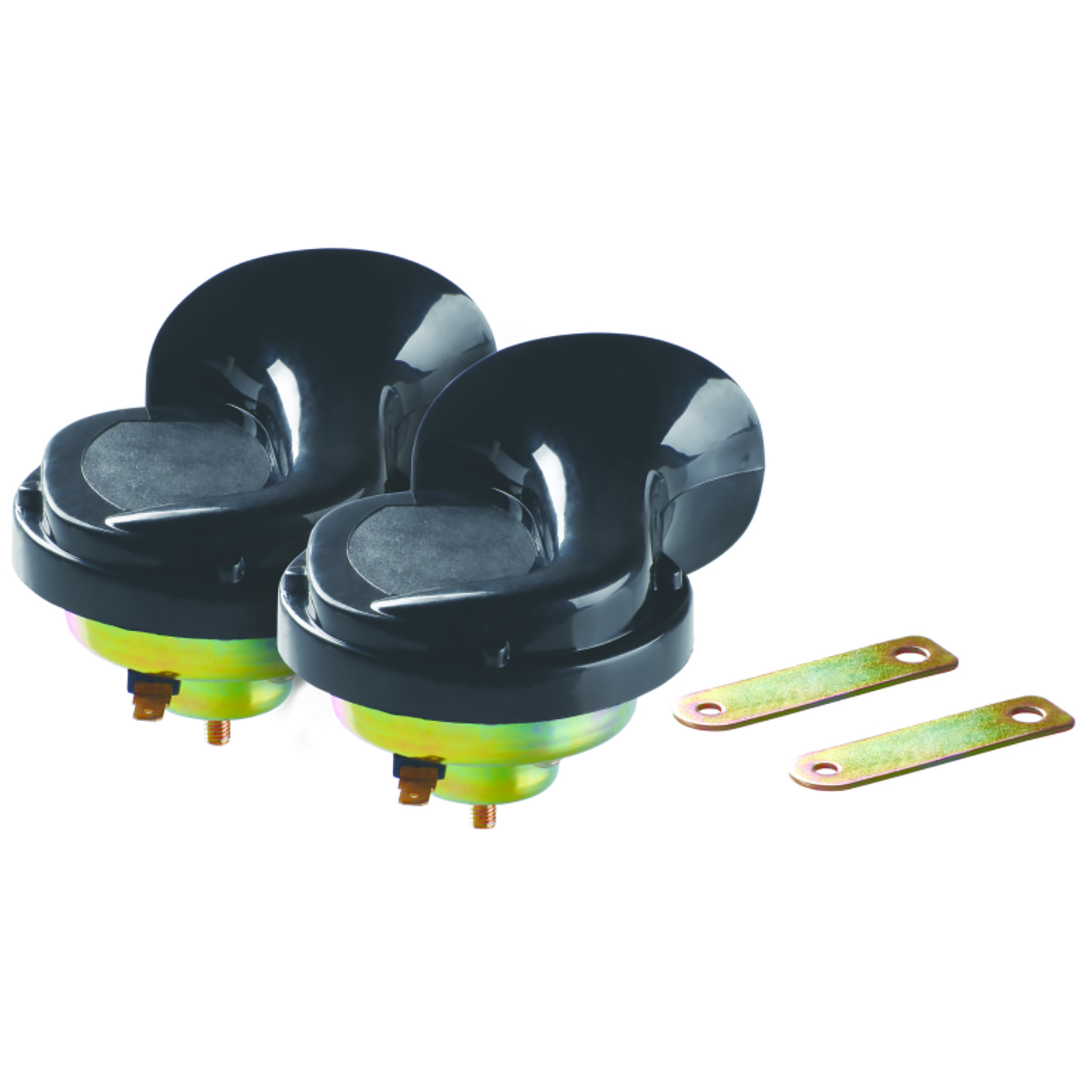 BUZINA CARACOL GRAVE/AGUDO 12V - GAB105312V  