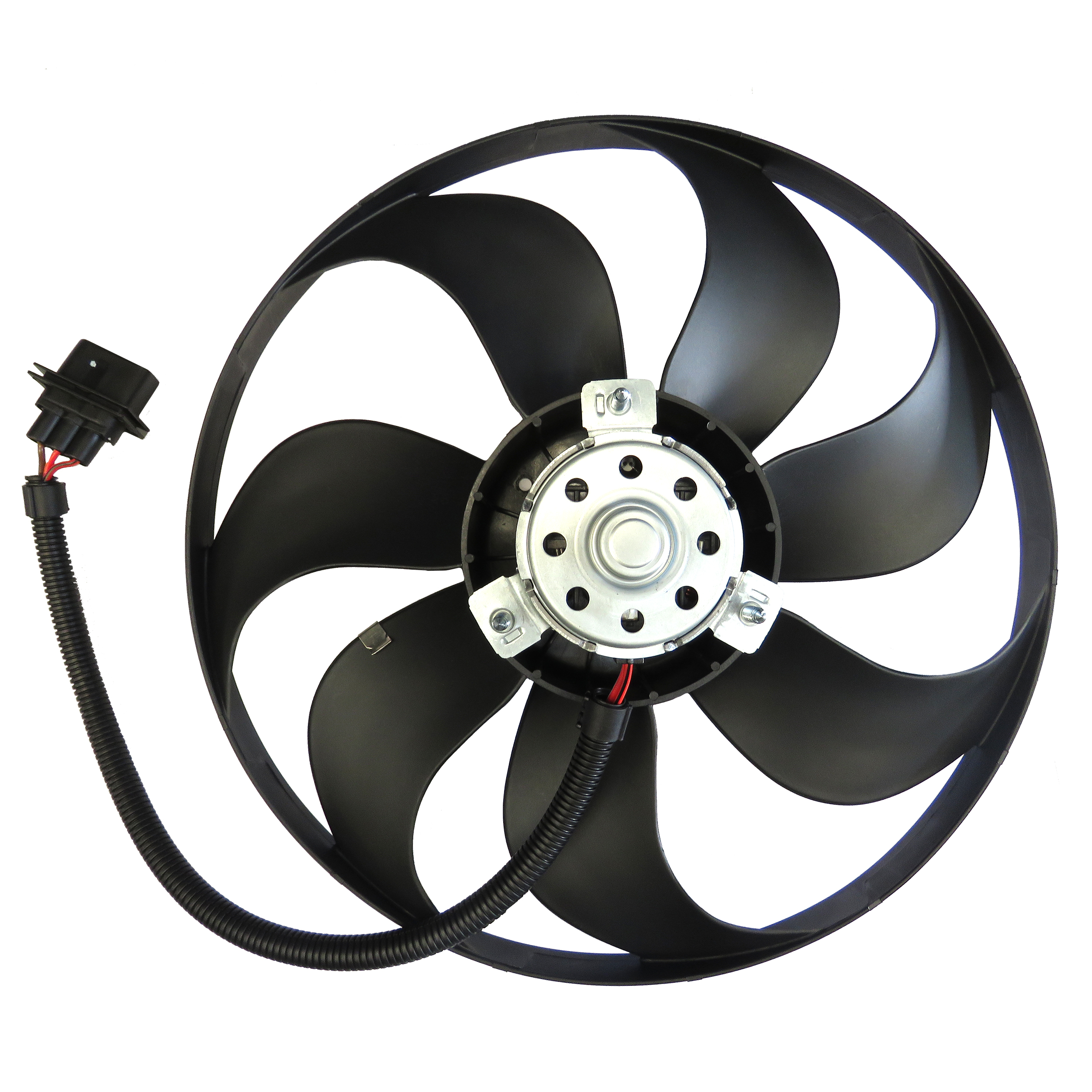 ELETROVENTILADOR VW FOX 2004..2010 - POLO HATCH SEDAN 2003..2012  C/ AR (GAUSS)- GAE1066