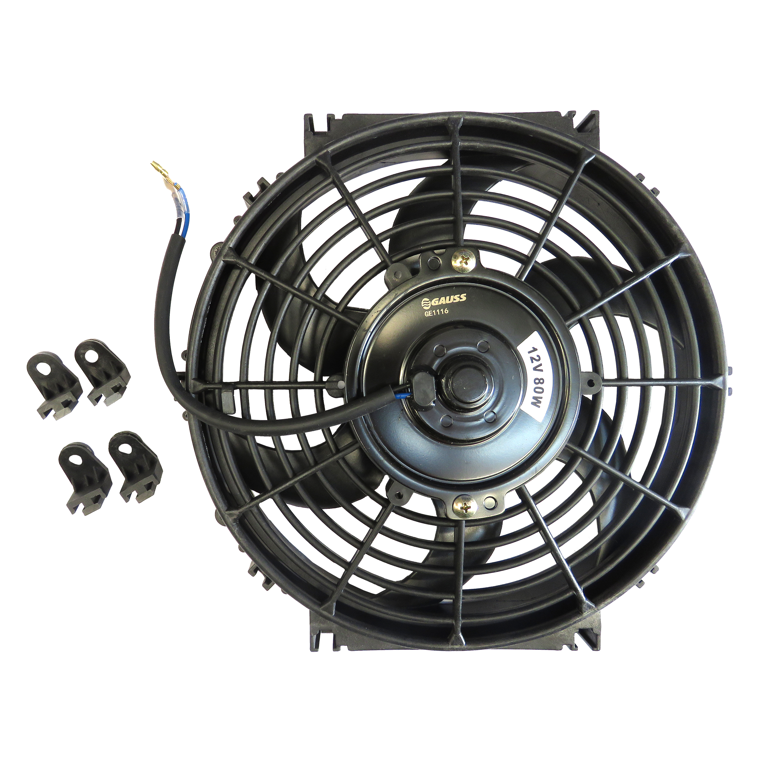 ELETROVENTILADOR UNIVERSAL ”10” POLEGADAS 10PAS 12V (GAUSS)- GAE1116