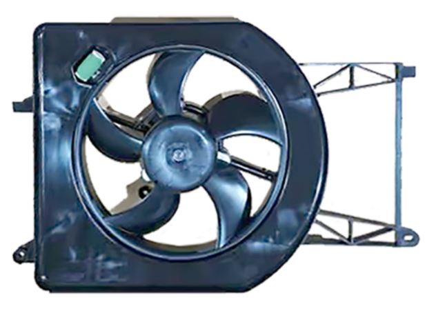 ELETROVENTILADOR COM DEFLETOR GM CELTA. PRISMA - GAE1226 GAUSS