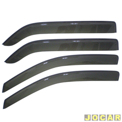 CALHA CHUVA ACRILICA MONZA 4P 91/96  - NK4101  