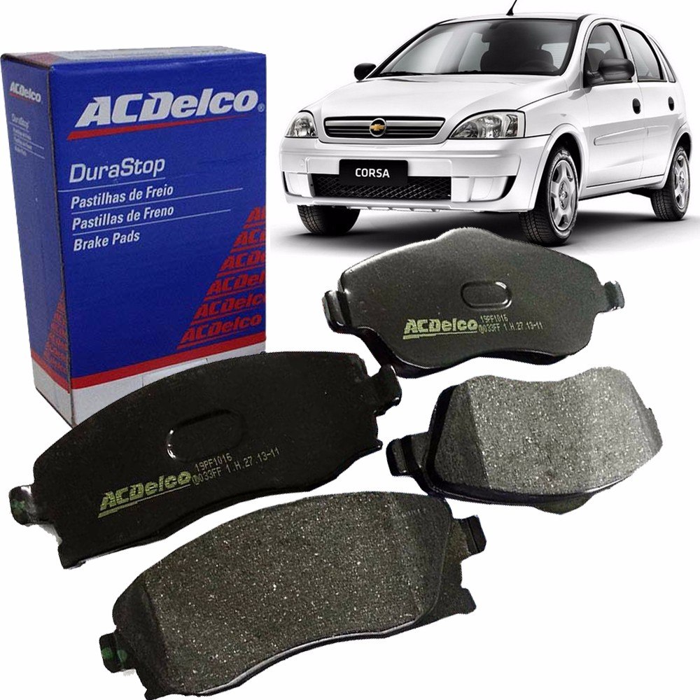 PASTILHA FREIO DIANT CORSA 02> GM