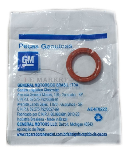 RETENTOR EIXO COMANDO VALVULAS FIAT E GM