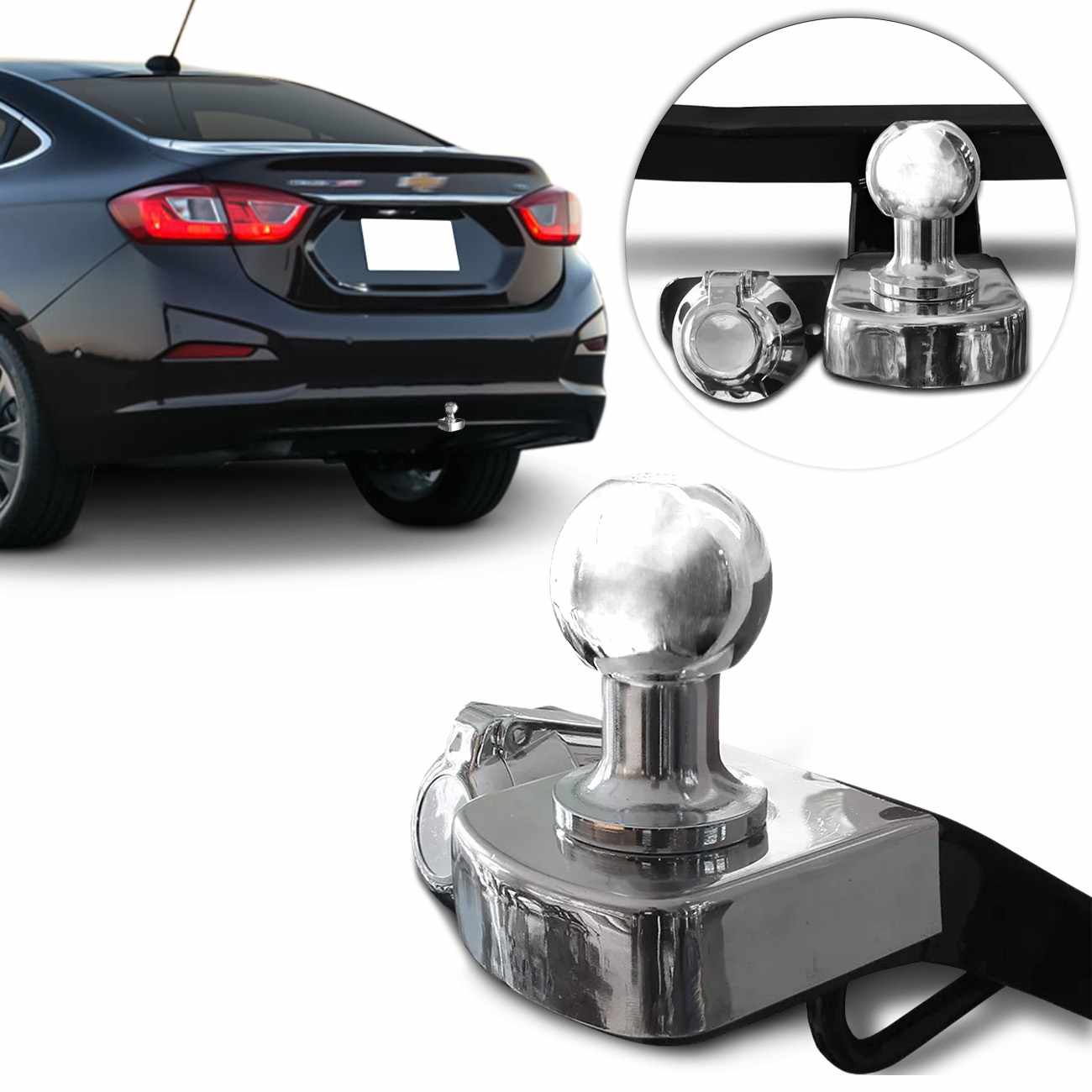 ENGATE PARA REBOQUE HONDA HR V  1.8 EX EXL  LX 2016 ATE 2018 - DHF - HZN225006