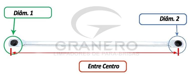 BARRA 709/710/914/1114 CARA CHATA - GRA202DP   