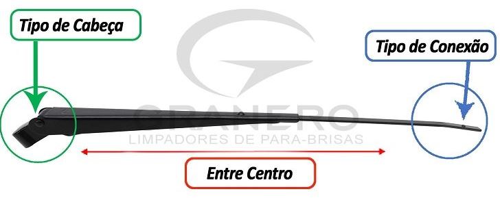 BRACO GM CHEVETTE/CHEVY E MARAJO TODOS - GRA718  