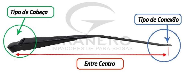 BRACO VW KOMBI CLIPPER - GRA746  