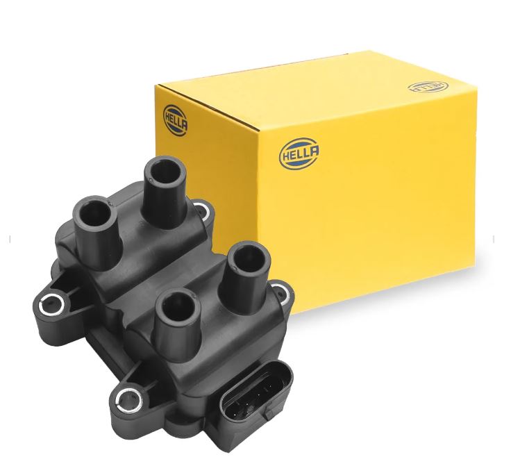 BOBINA IGNICAO RENAULT CLIO, LOGAN - HBI0049 HELLA