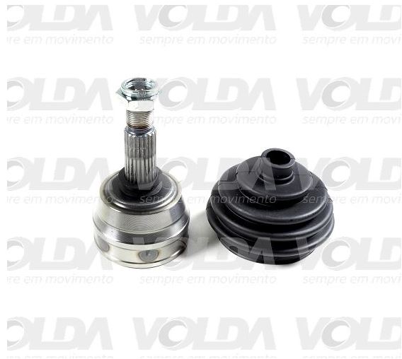 JUNTA HOMOCINETICA 22 DENTES LADO DIREITO E ESQUERDO VOLKSWAGEN GOL, VOYAGE - HC032 VOLDA