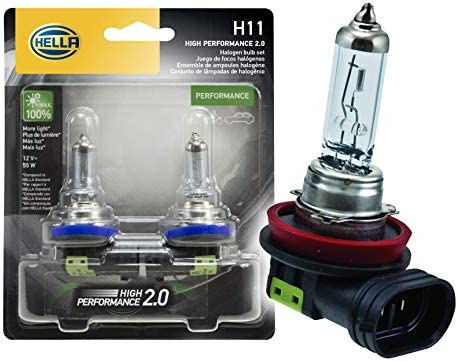 LAMP HALOG H11 12V 55W SUPER BRANCA