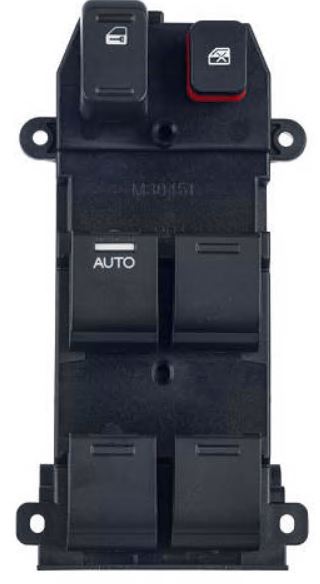 INTERRUPTOR VIDRO ELETRICO QUADRUPLO HONDA FIT/CITY 2009.. DIANTEIRO ESQUERDO (MULTIQUALITA)  - HO1013