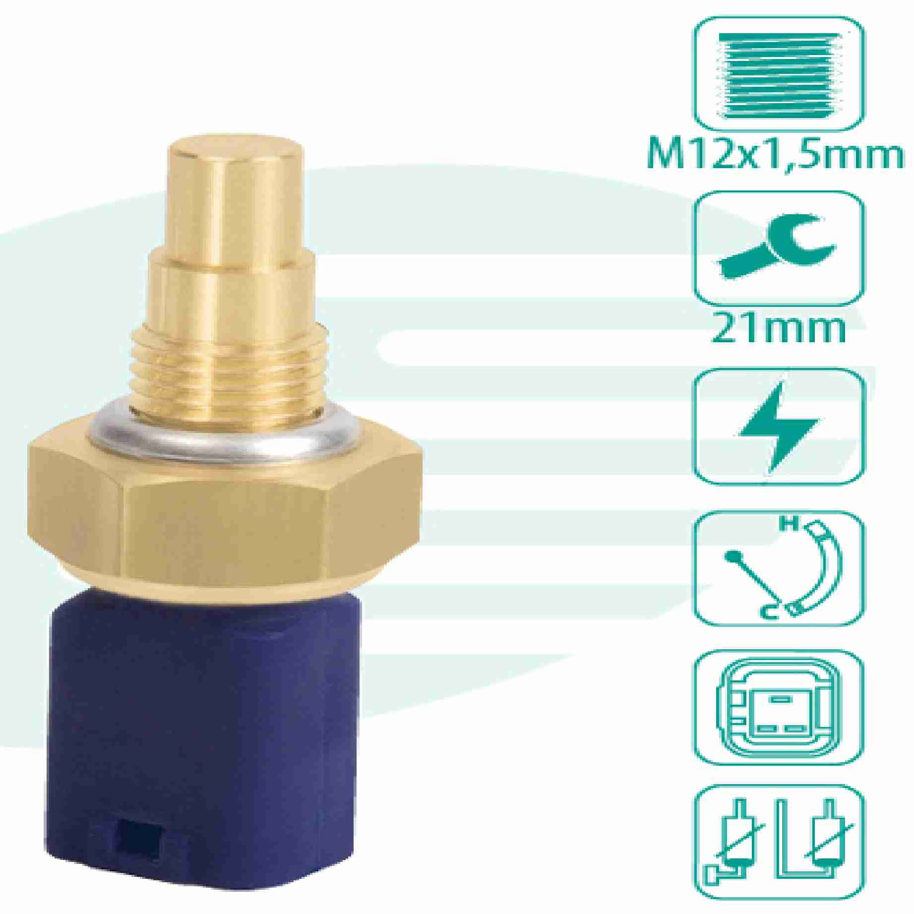 SENSOR TEMPERATURA PALIO/CITY/ELX/MPI95......(4033) - IG201.0813