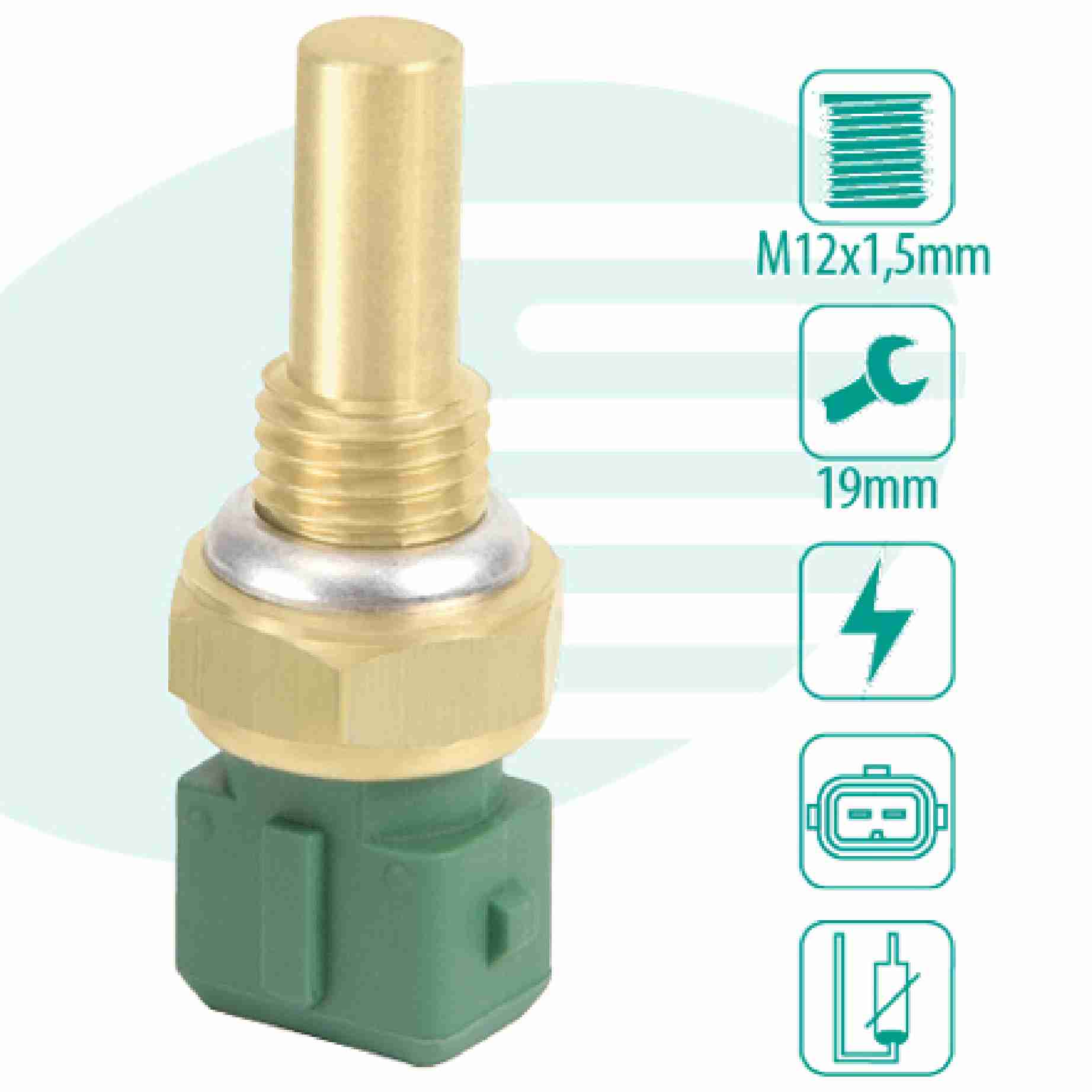 SENSOR TEMPERATURA PEUGEOT 306/405/806 (4059 )  - IG201.0818