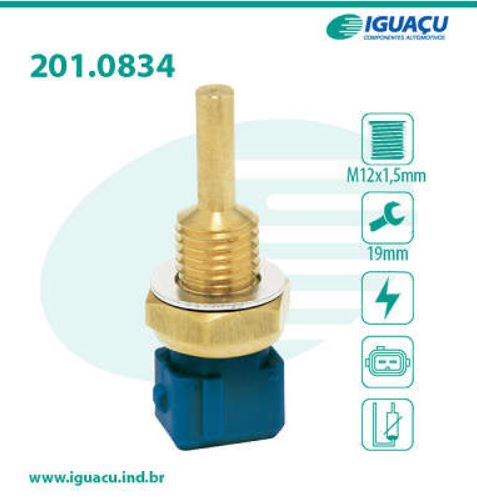 SENSOR TEMPERATURA NISSAN PATHFINDER, PATROL - 201.0834 IGUAÇU