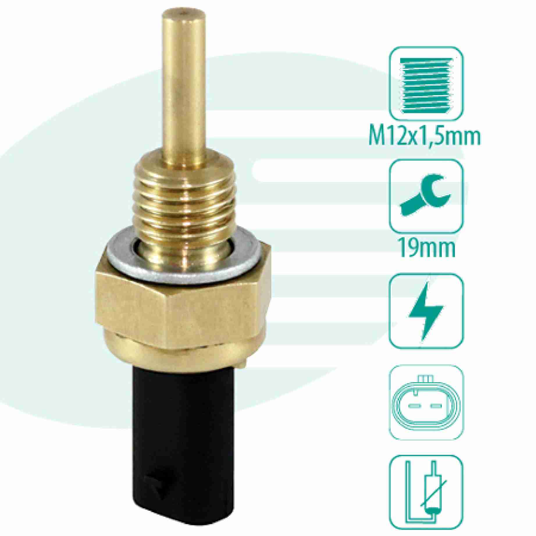 SENSOR TEMPERATURA AGUA GM /CLASSIC /ONIX /PRISMA - IG201.0836