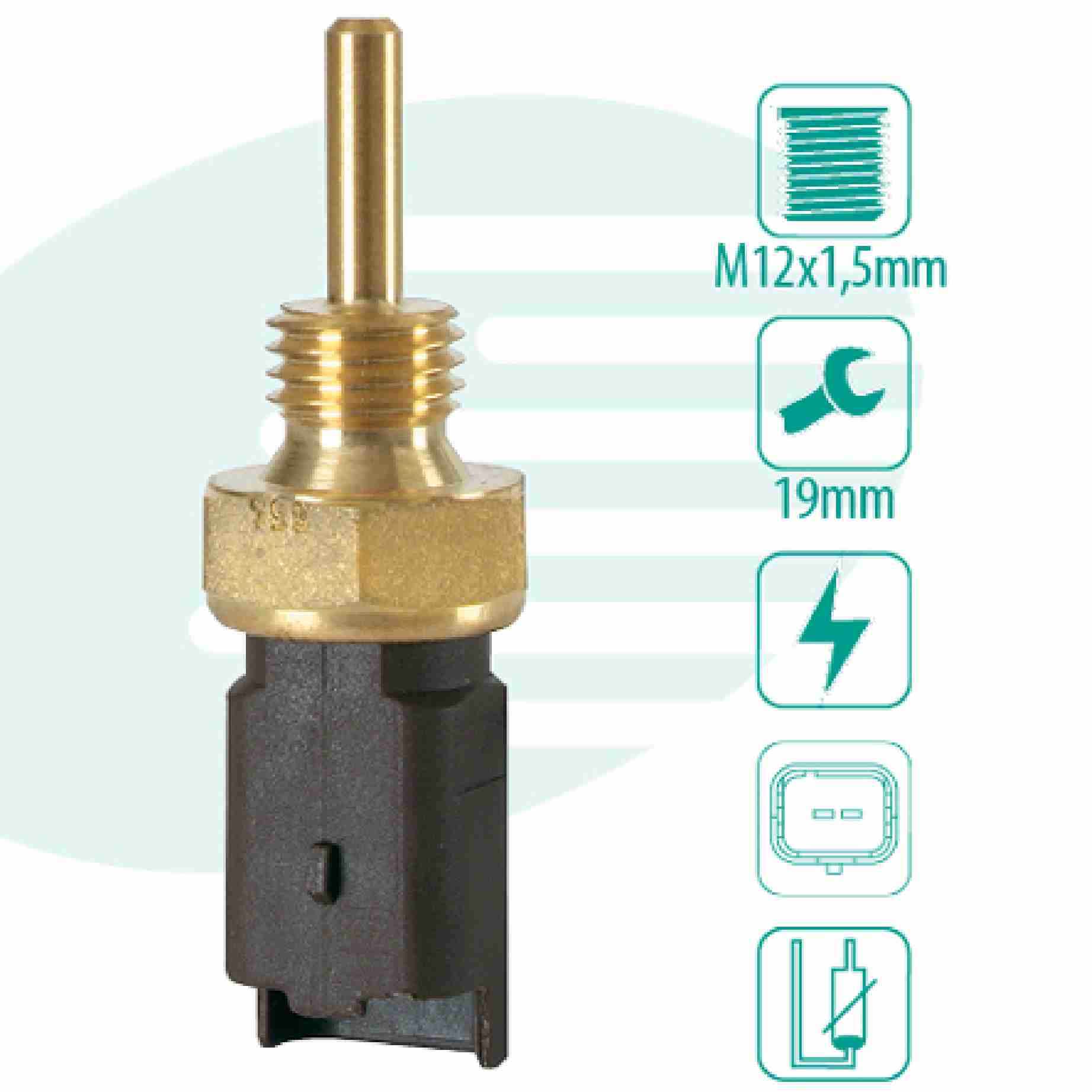 SENSOR TEMPERATURA AGUA UNO EVO /NOVO PALIO /BRAVO - IG201.0854