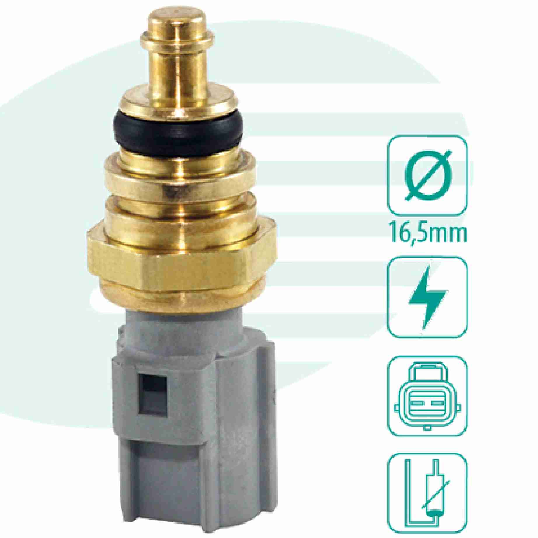 SENSOR TEMPERATURA AGUA ECOSPORT 03/08 FOCUS 08/09 - IG201.0857