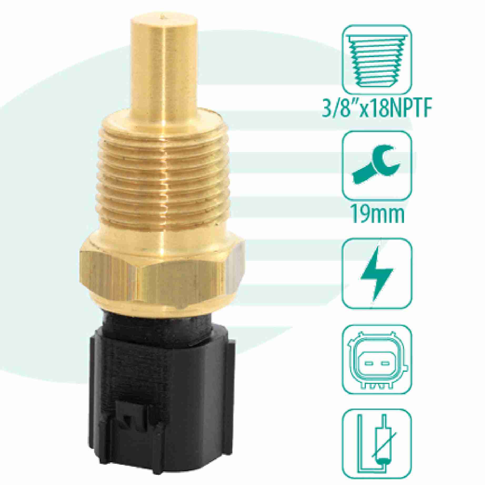 SENSOR TEMPERATURA AGUA BRAVO /SIENA /LINEA /STRADA - IG201.0860