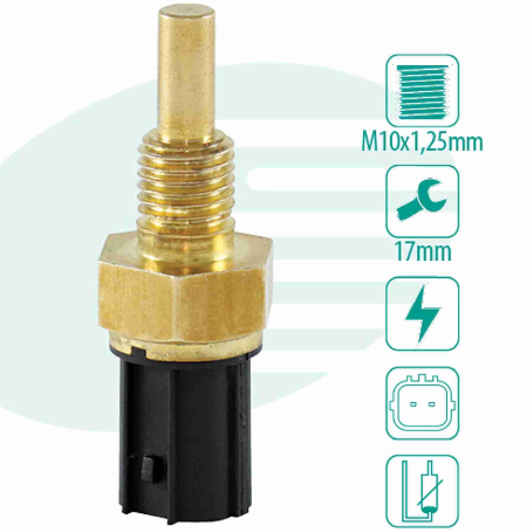 SENSOR TEMPERATURA AGUA HONDA FIT CIVIC - IG201.0874