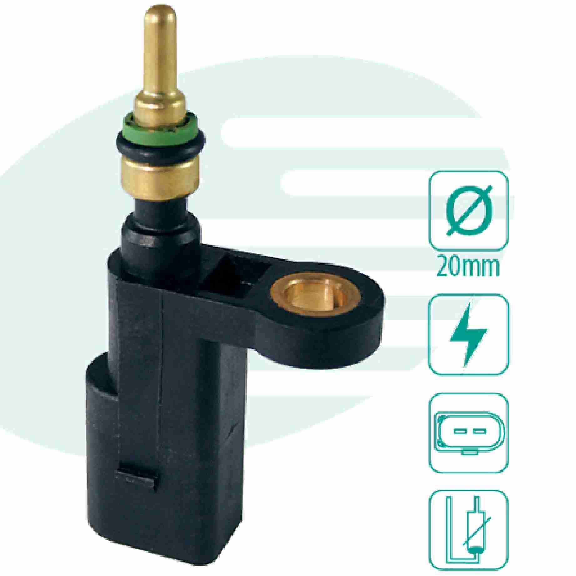 SENSOR TEMPERATURA WW CROSSFOX/SAVEIRO/FOL/GOLF - IG201.0880