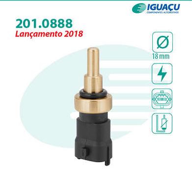 SENSOR TEMPERATURA FIAT TORO/JEEP RENEGADE  - IG201.0888