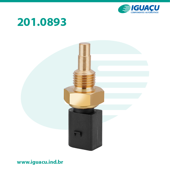 SENSOR TEMPERATURA AGUA M.BENZ ATEGO  AXOR  ATRON O500 OMIBUS  - IGUAÇU 201.0893