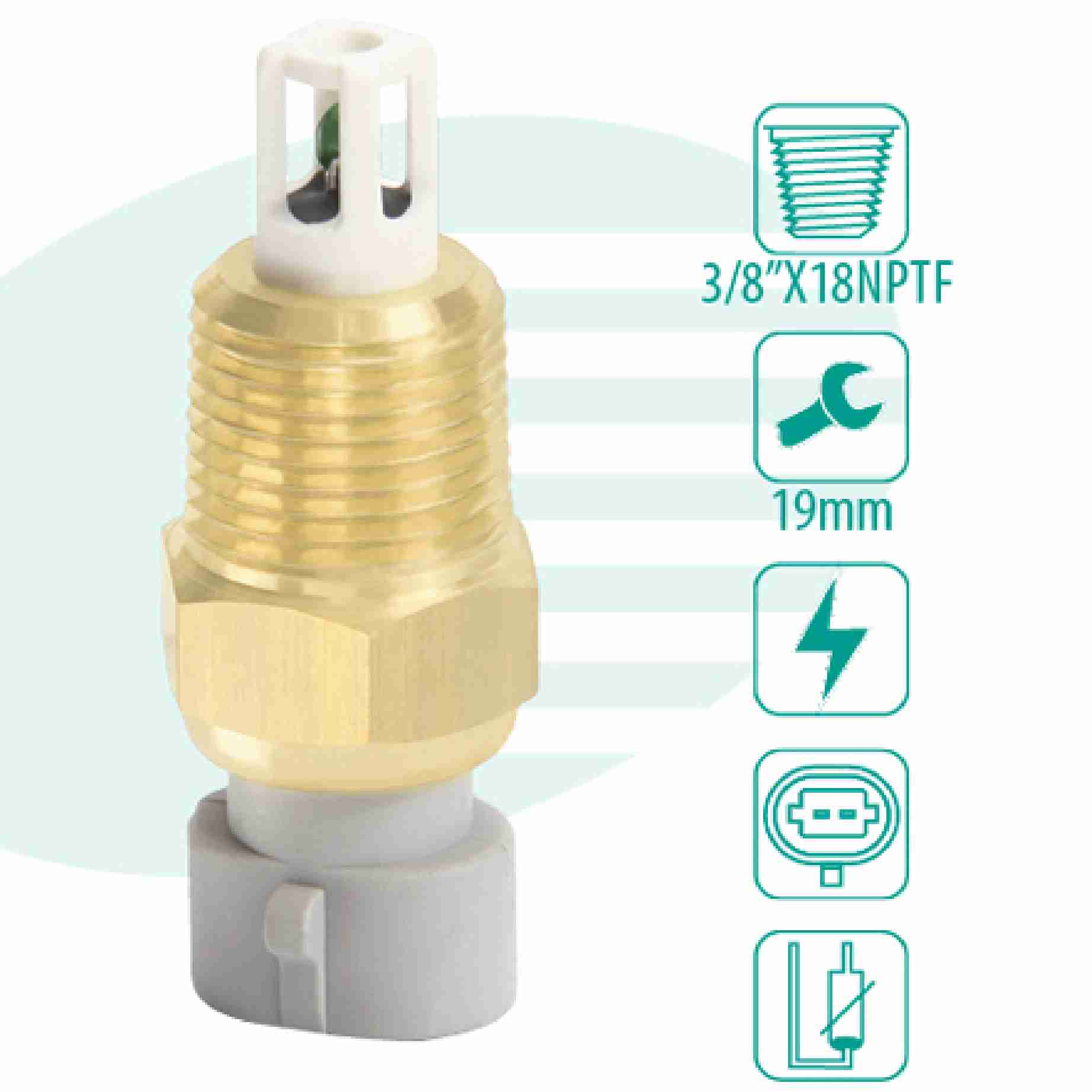 SENSOR TEMPERATURA GM CHEVROLET (5040) - IG202.0911