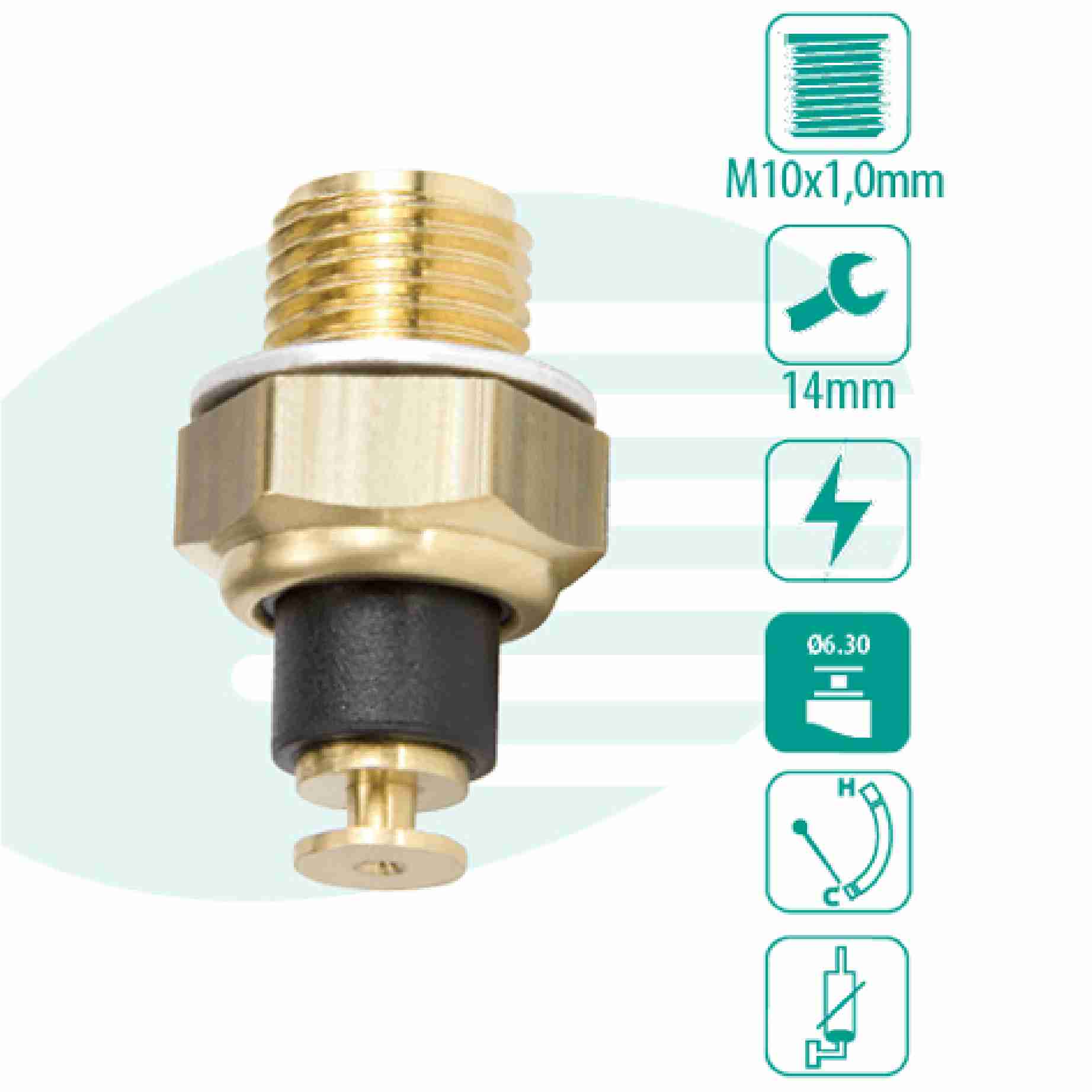 SENSOR TEMPERATURA PAINEL FORD TDS/18/20VW (3005) - IG203.2001